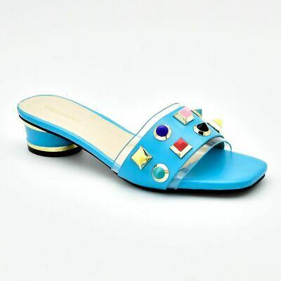 Bargain sales Sandals Shoes Pumps Round Heel Party Footwear Slip-On Crystal Designed Accessory