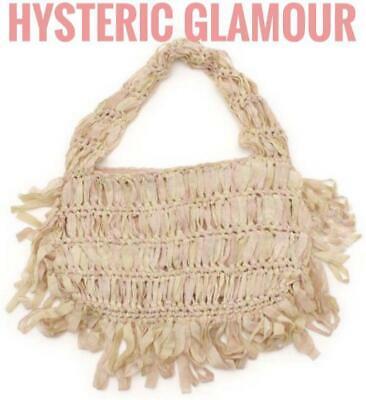Bargain sales Women bags\Wallets Hysteric Glamour Fringe Design Tote Bag 9M295